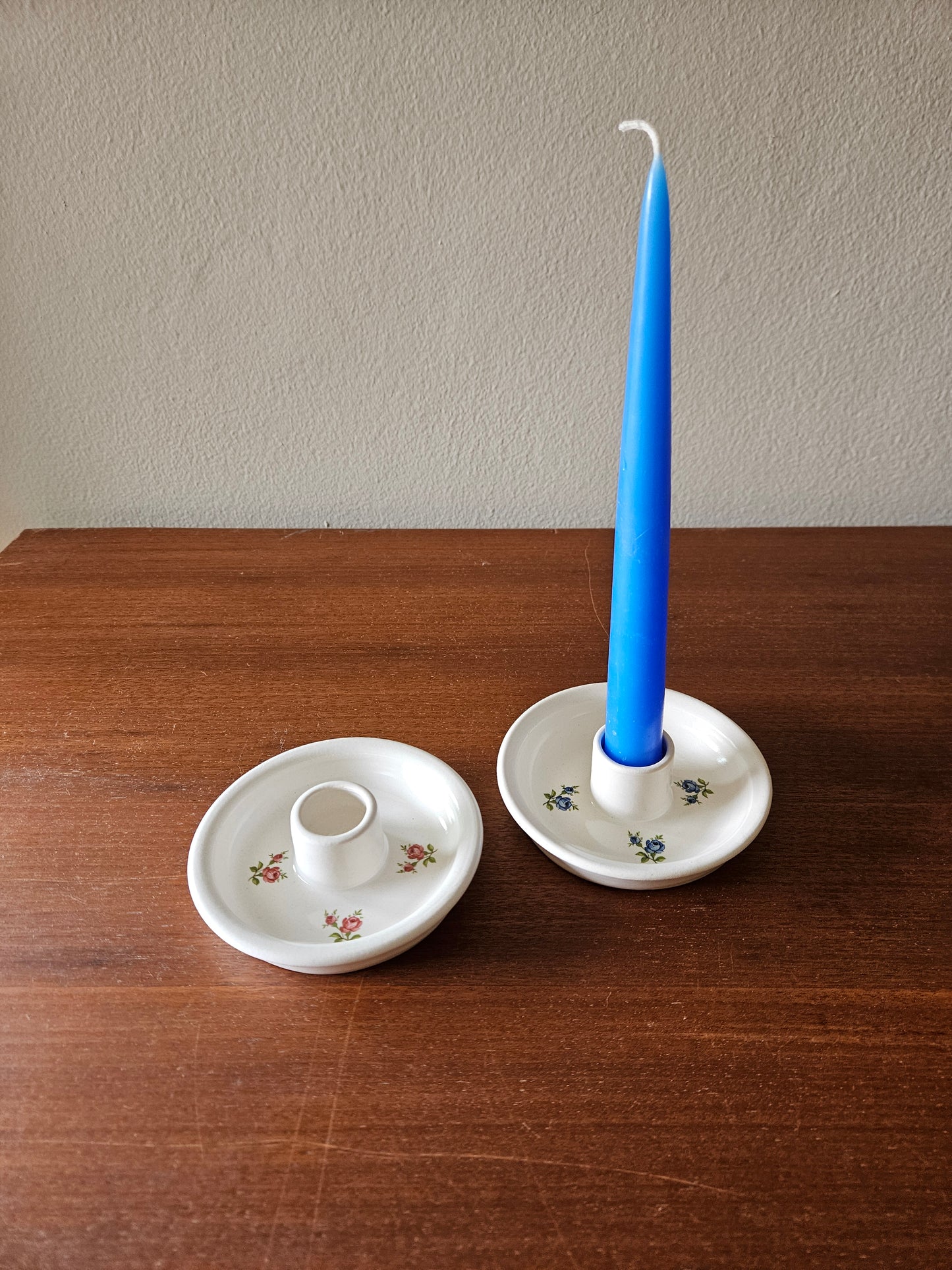 Floral Taper Candle Holder