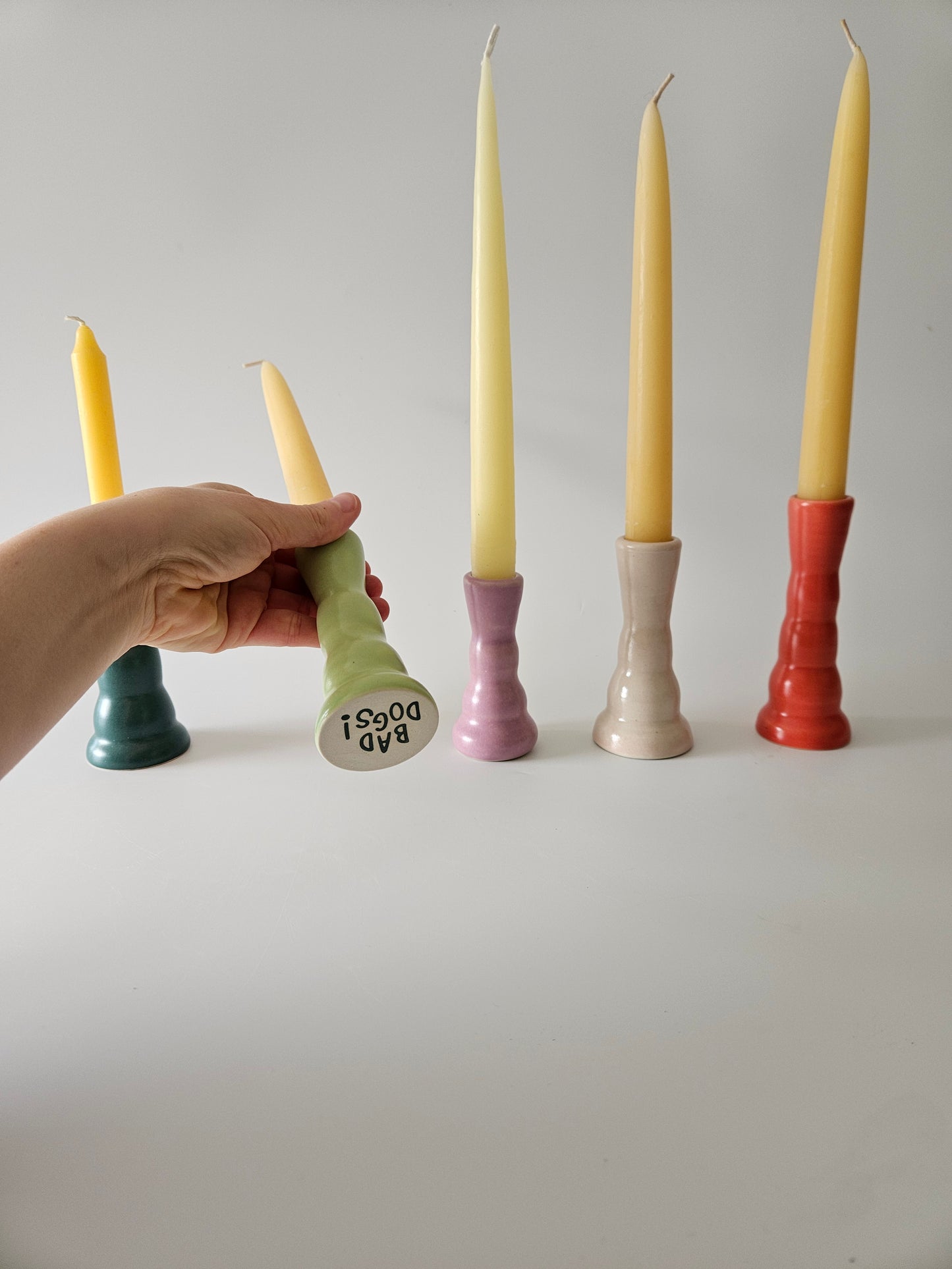 Wiggly Candlestick (Made to Order)