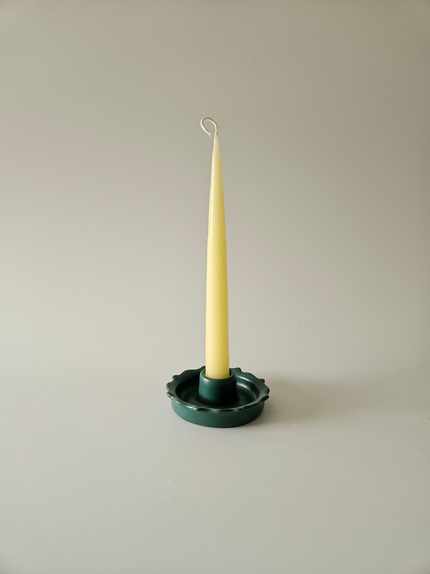 Scalloped Candle Holder
