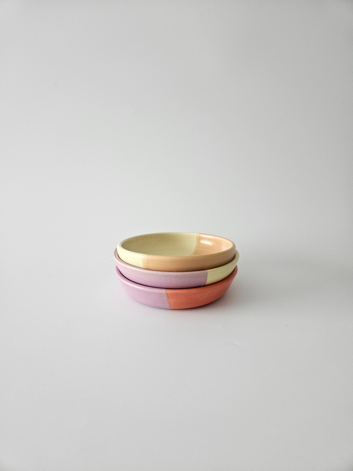 Half & Half Shallow Dish