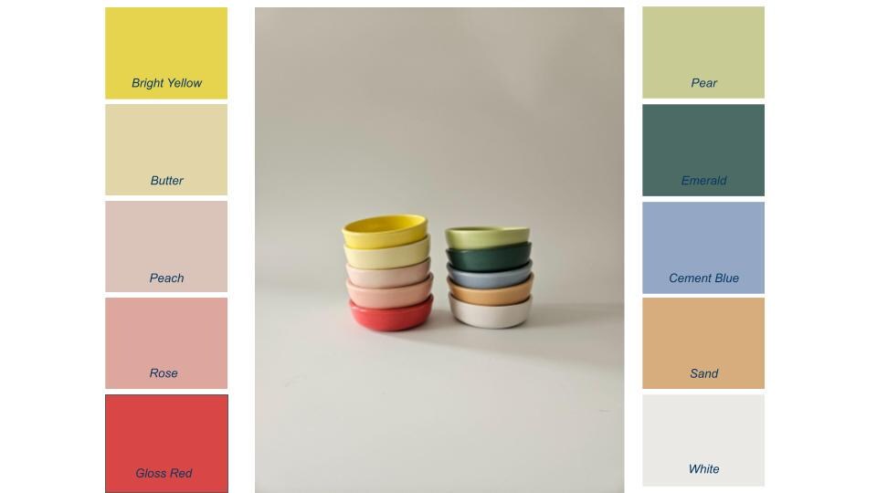 Ashtray (Ready to Ship) • Colorful Ceramic Ashtray • Handmade Colorful Ceramic • Pottery • Vintage Retro