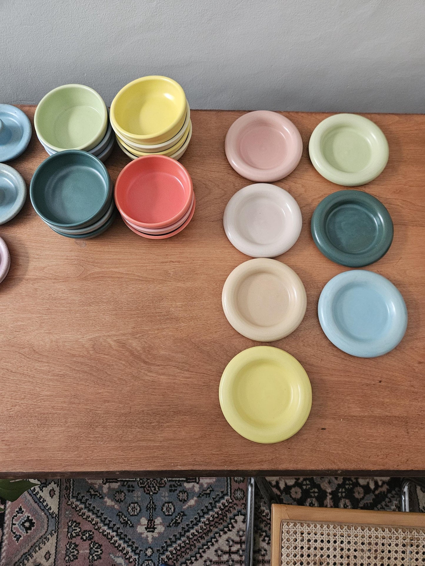 Donut Dish (Ready to Ship) • Handmade Colorful Ceramic • Bubble Plate