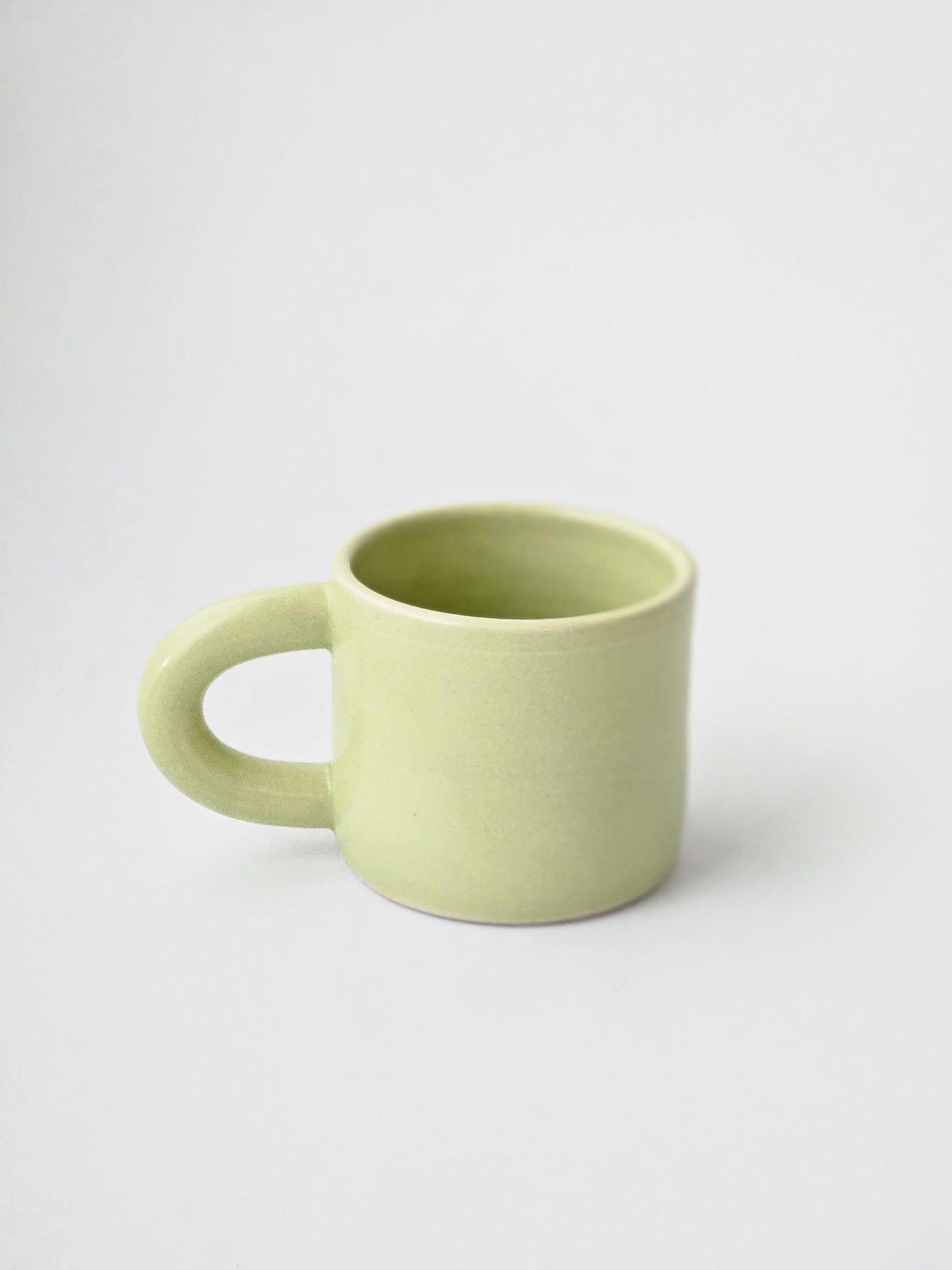 Middle Mug • Handmade Colorful Ceramic • Wheel Thrown Pottery • Chunky Mug
