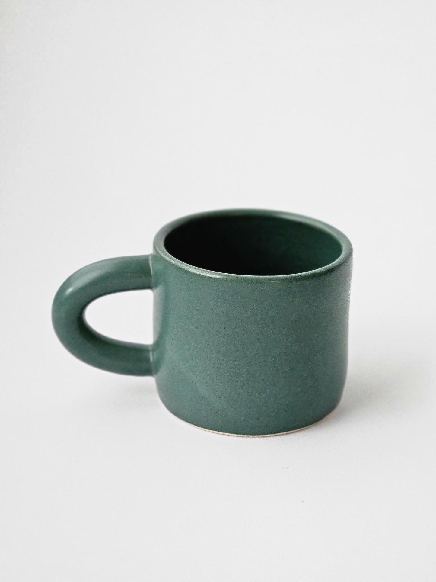 Middle Mug • Handmade Colorful Ceramic • Wheel Thrown Pottery • Chunky Mug
