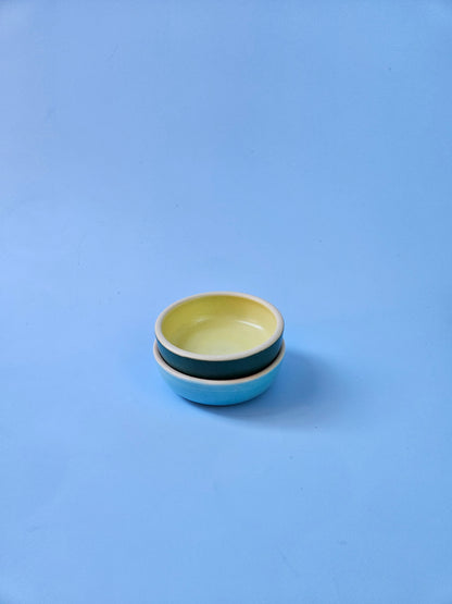 Round Dish (Extra Small, Two-Toned)