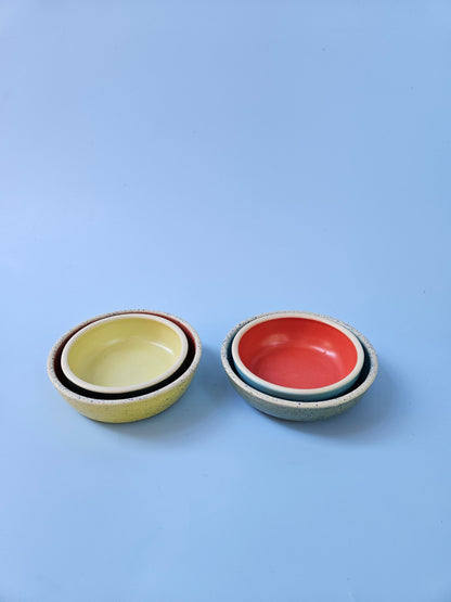 Round Dish (Extra Small, Two-Toned)