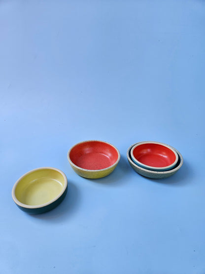 Round Dish (Extra Small, Two-Toned)