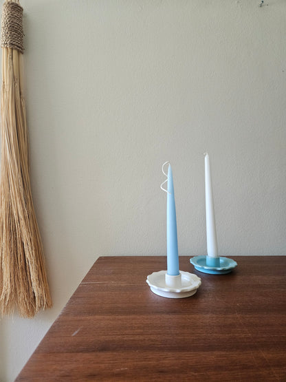 Scalloped Taper Candle Holder