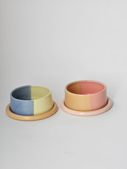 Half & Half Pet Dish - Case of 2