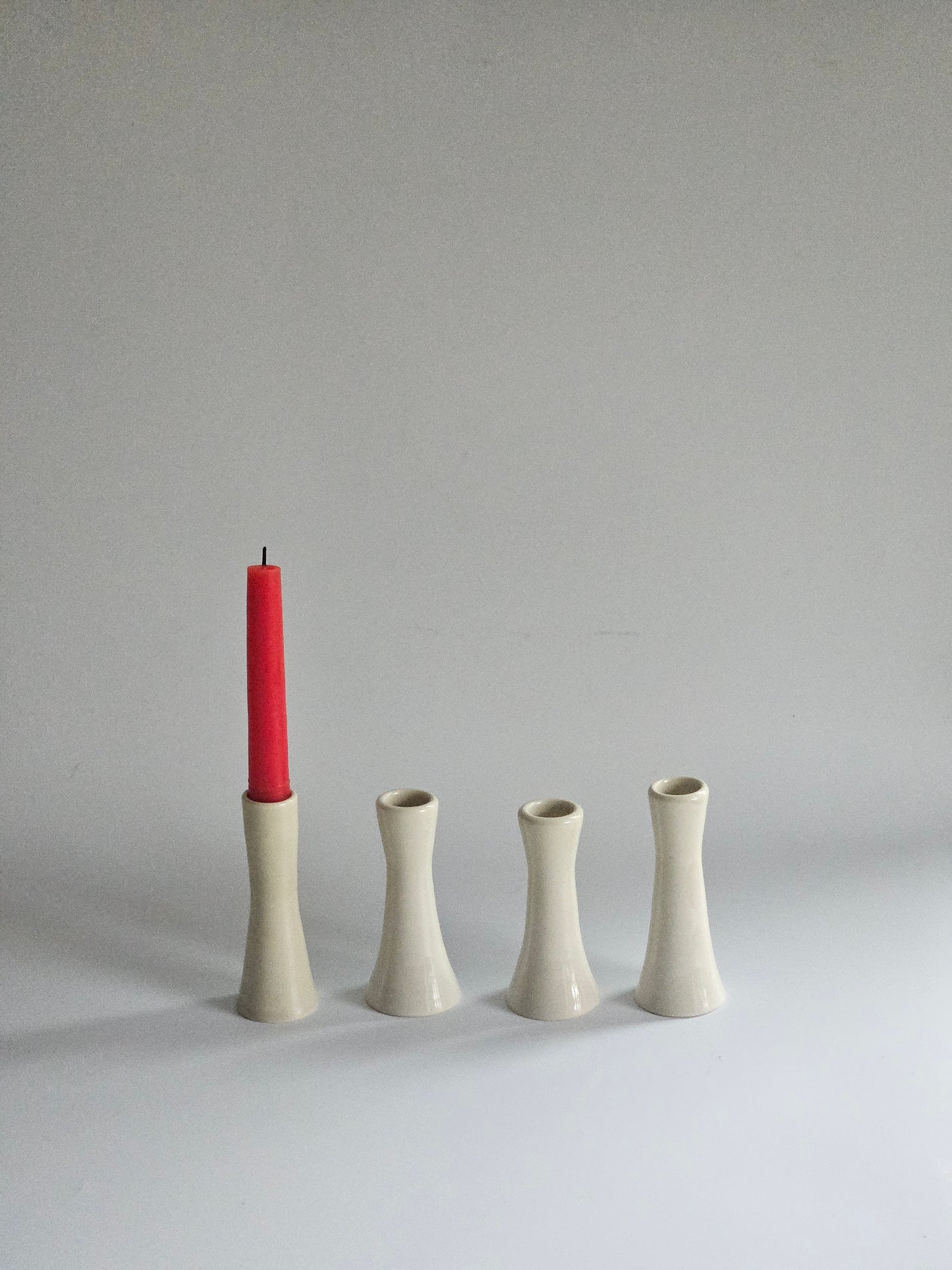 Classic Candlestick in Gloss - Case of 2