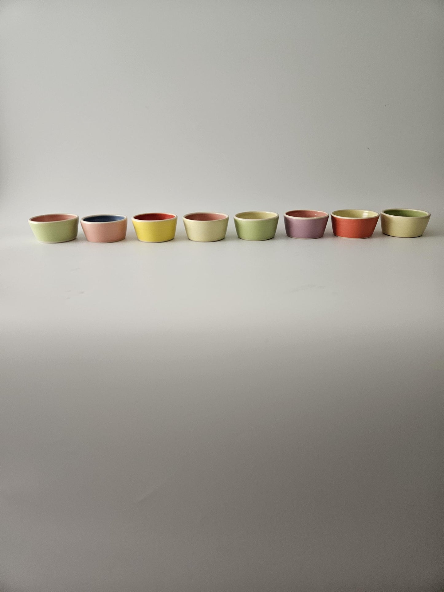 Handmade Ceramic Stacking Bowl: Two-Toned Ring Dish, Sauce Bowl (Made to Order)