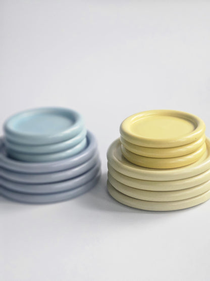 Chunky Plate (Made to Order) • Handmade Colorful Ceramic • Bubble Dish