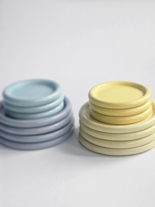 Chunky Plate (Made to Order) • Handmade Colorful Ceramic • Bubble Dish
