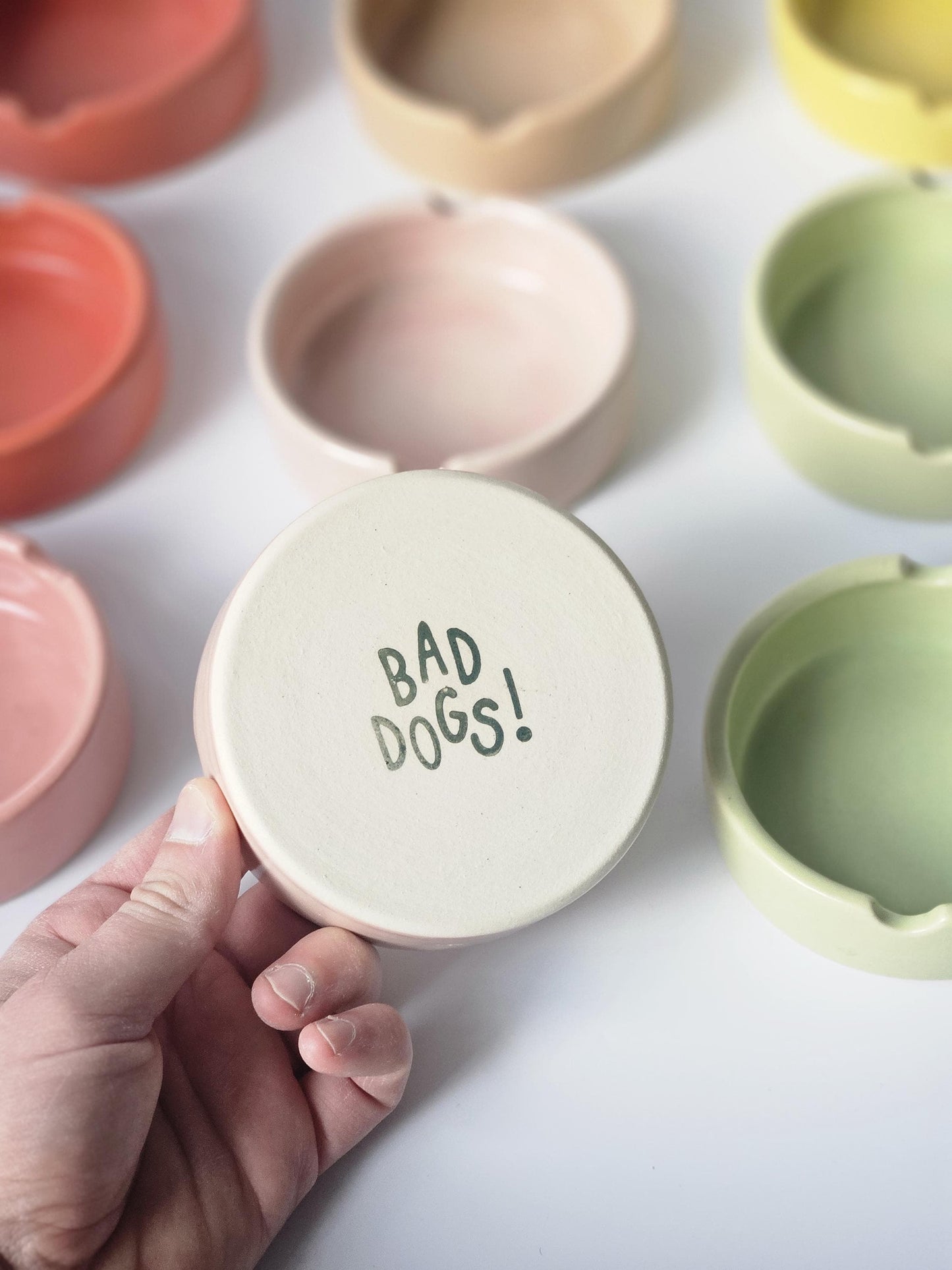 Handmade Colorful Ceramic Ashtray: Retro Pottery, Portland, OR