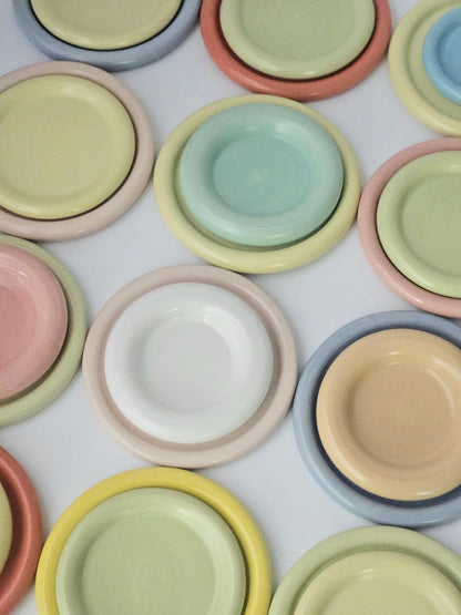 Donut Dish (Made to Order) • Handmade Colorful Ceramic • Bubble Plate