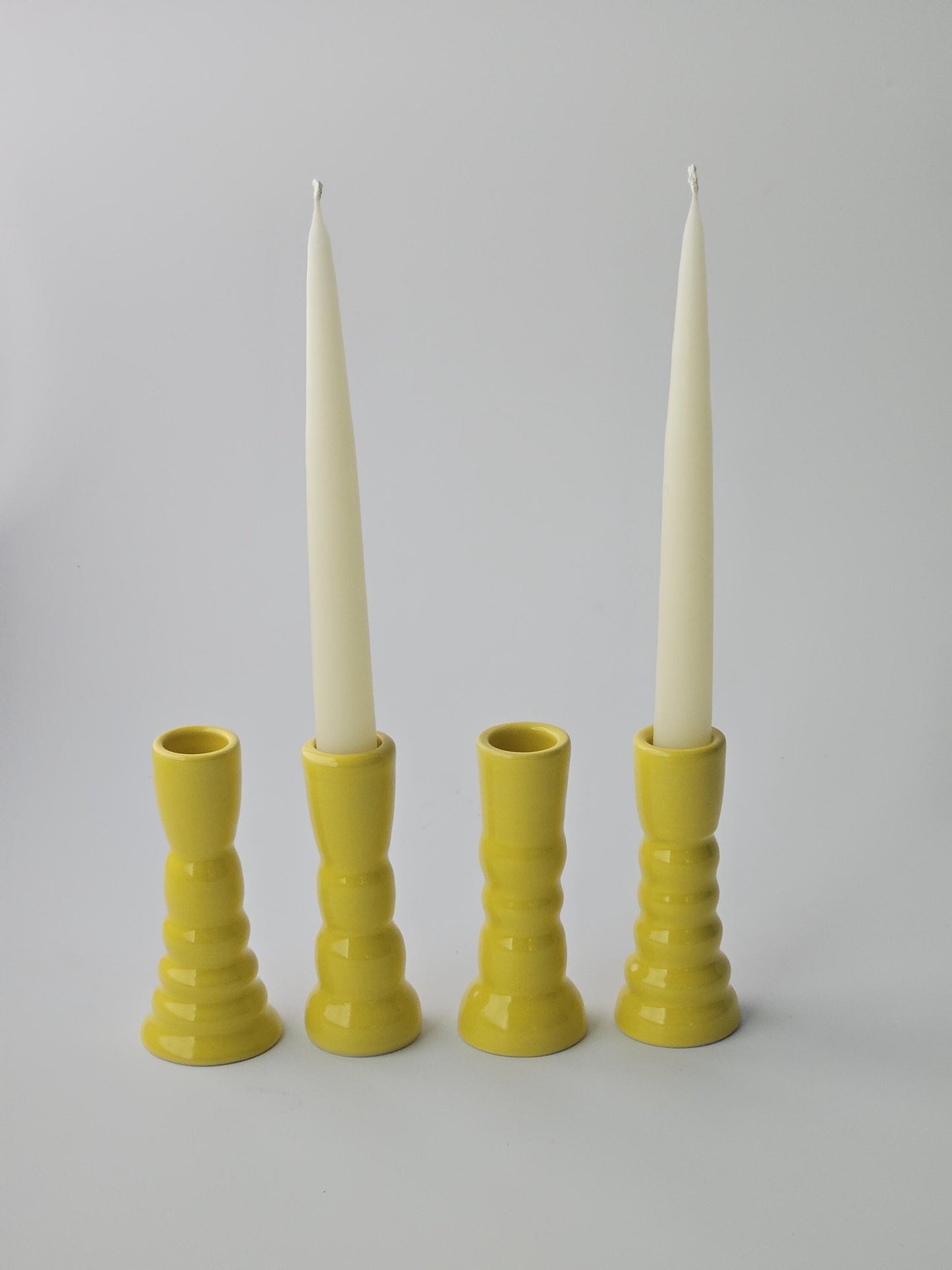 Wiggly Candlestick (Made to Order) • Handmade Colorful Ceramic • Taper Candle Holder