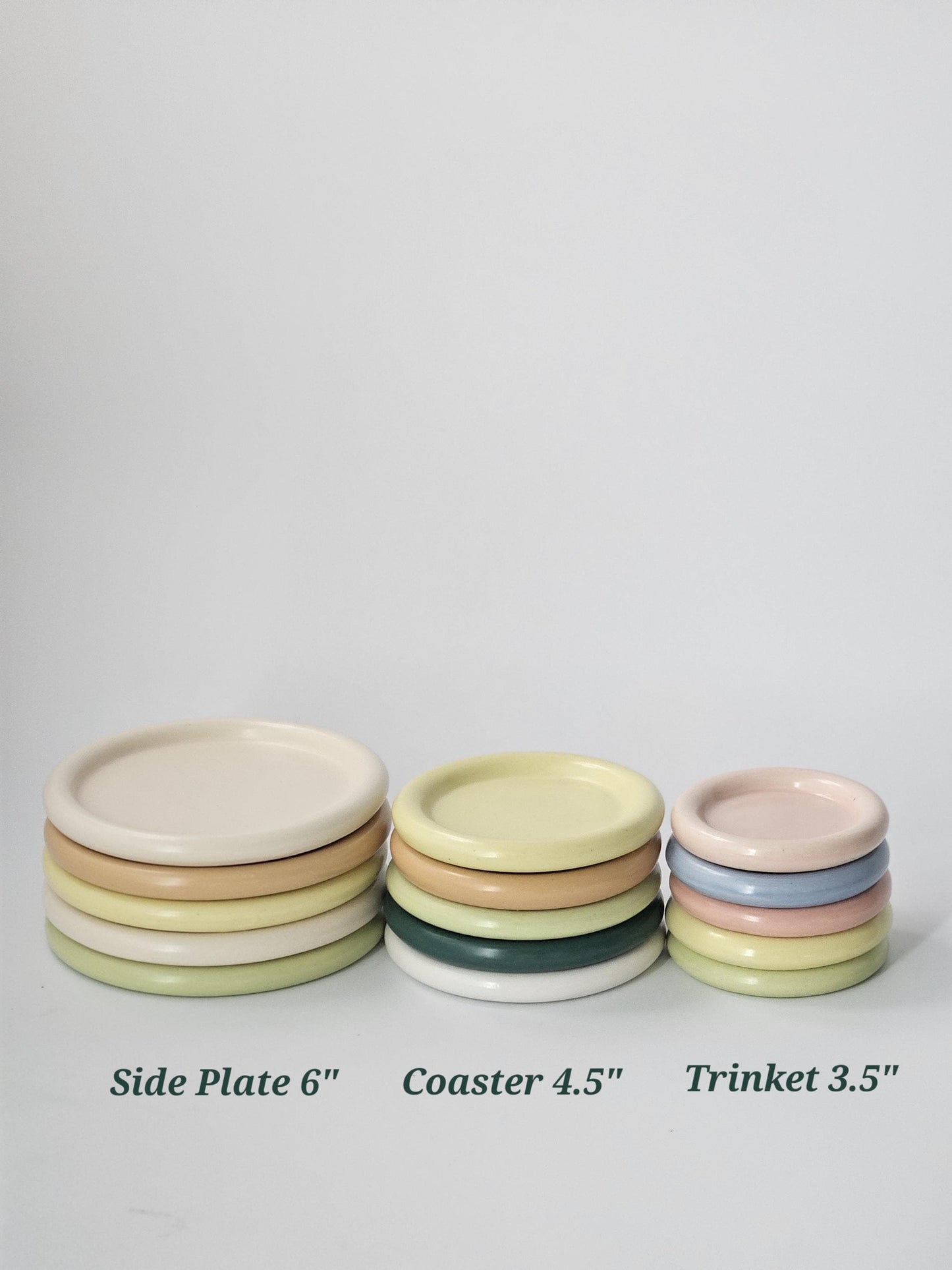 Chunky Plate (Made to Order) • Handmade Colorful Ceramic • Bubble Dish