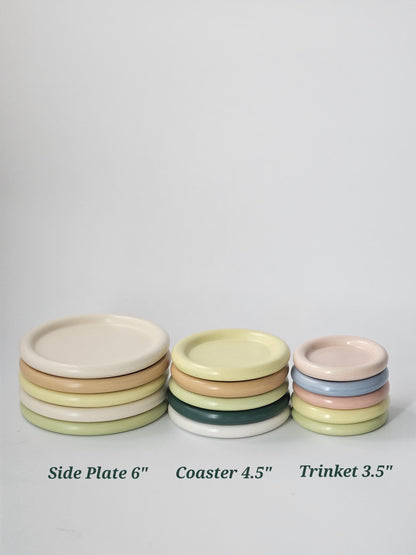 Chunky Plate (Made to Order) • Handmade Colorful Ceramic • Bubble Dish