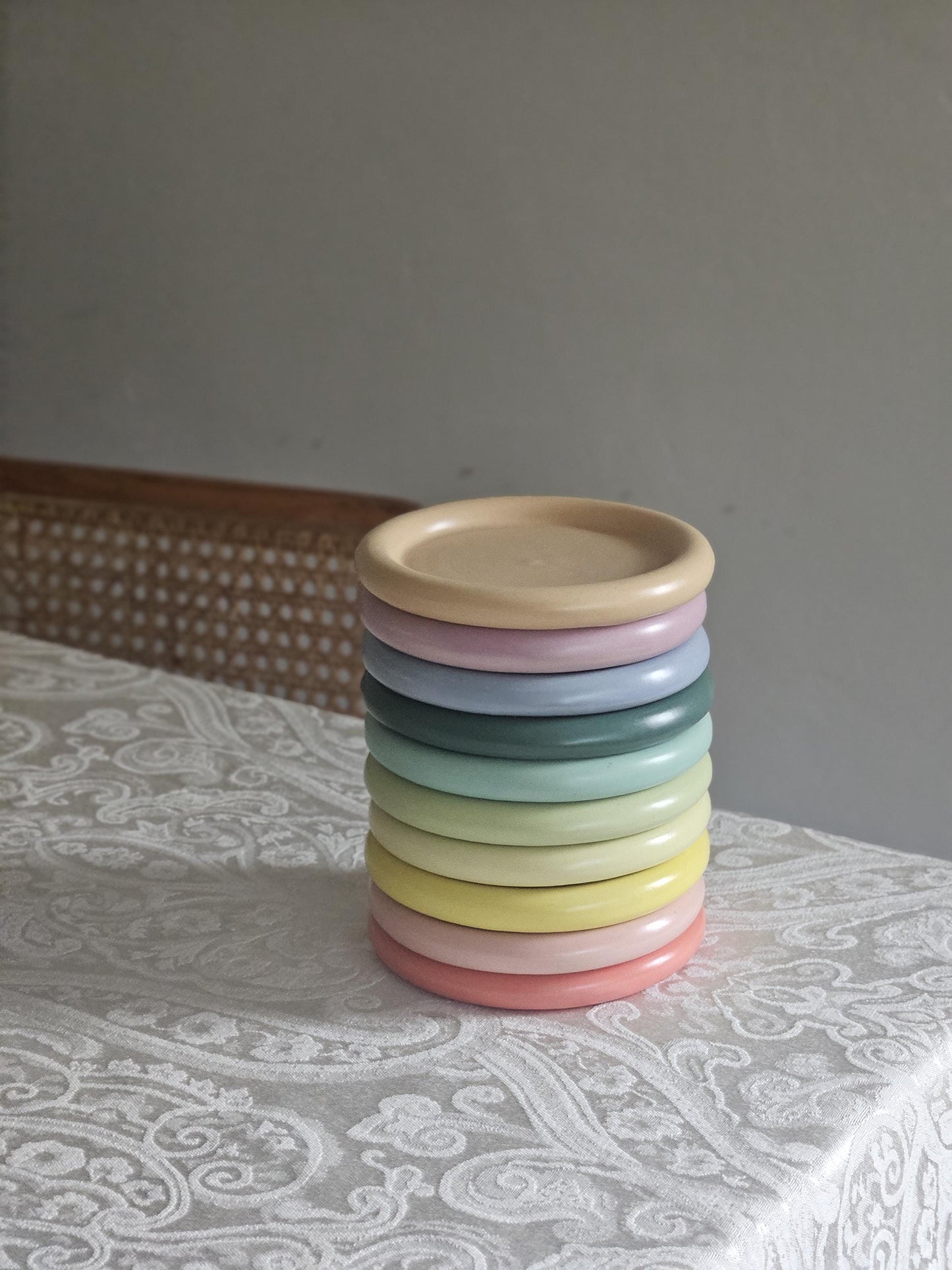 Chunky Plate (Made to Order) • Handmade Colorful Ceramic • Bubble Dish