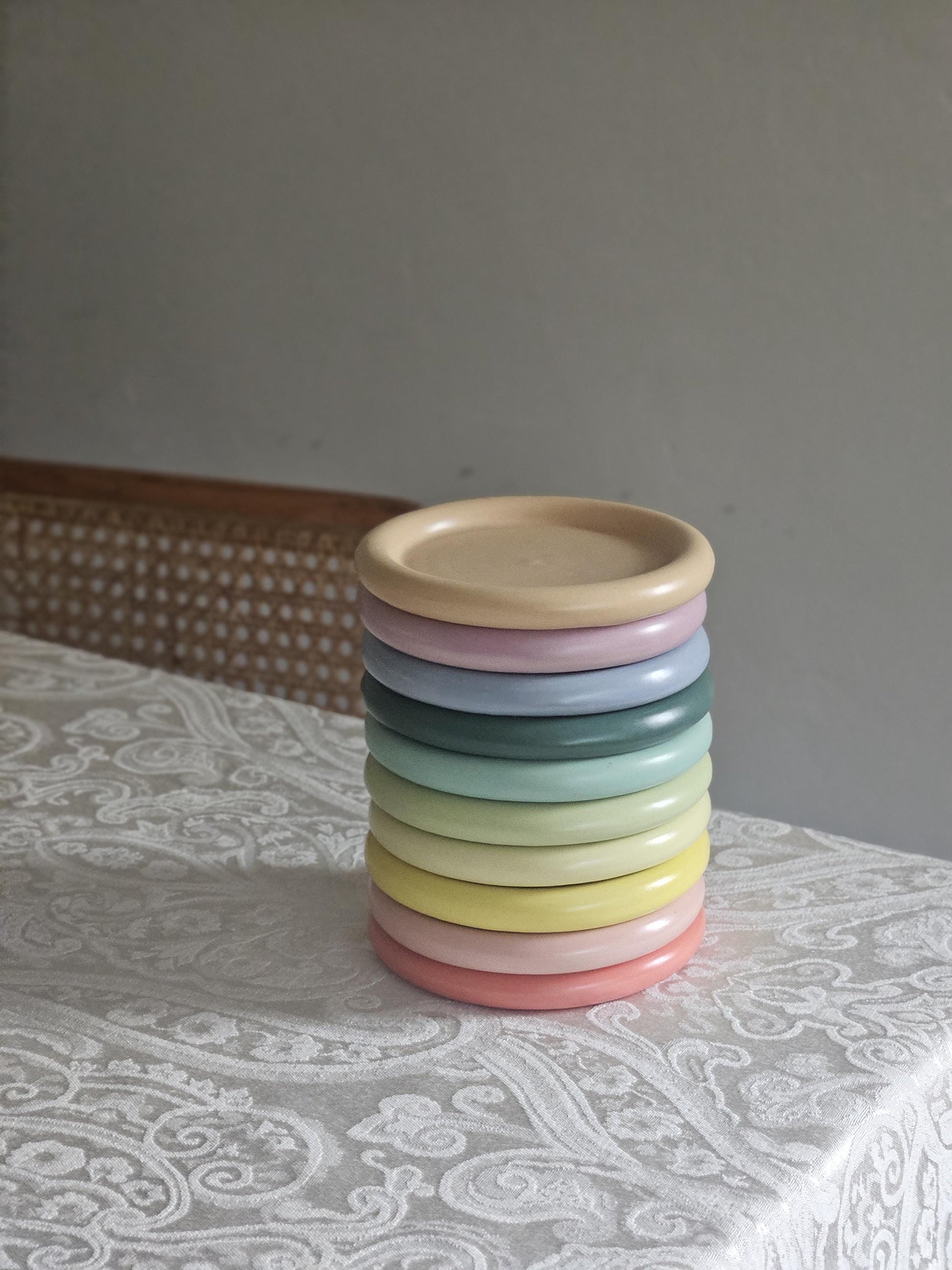 Chunky Plate (Made to Order) • Handmade Colorful Ceramic • Bubble Dish
