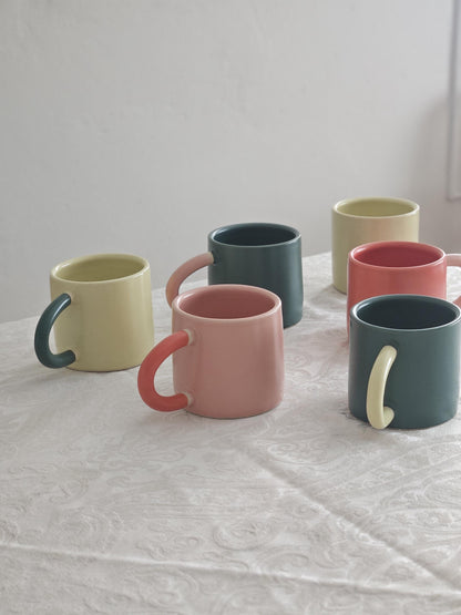 Classic Mug, Two-Toned (Made to Order) • Handmade Colorful Ceramic • Coffee Mug • Pottery