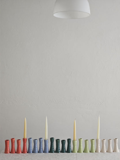 Wiggly Candlestick (Made to Order) • Handmade Colorful Ceramic • Taper Candle Holder