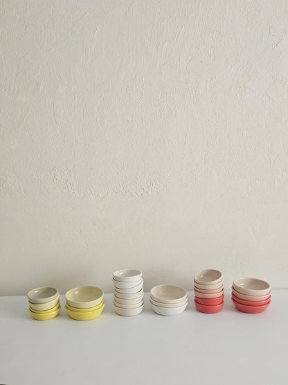 Sauce Bowl (Ready to Ship) • Handmade Colorful Ceramic • Round Dish • Small Sauce Bowl