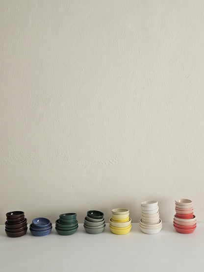 Sauce Bowl (Ready to Ship) • Handmade Colorful Ceramic • Round Dish • Small Sauce Bowl