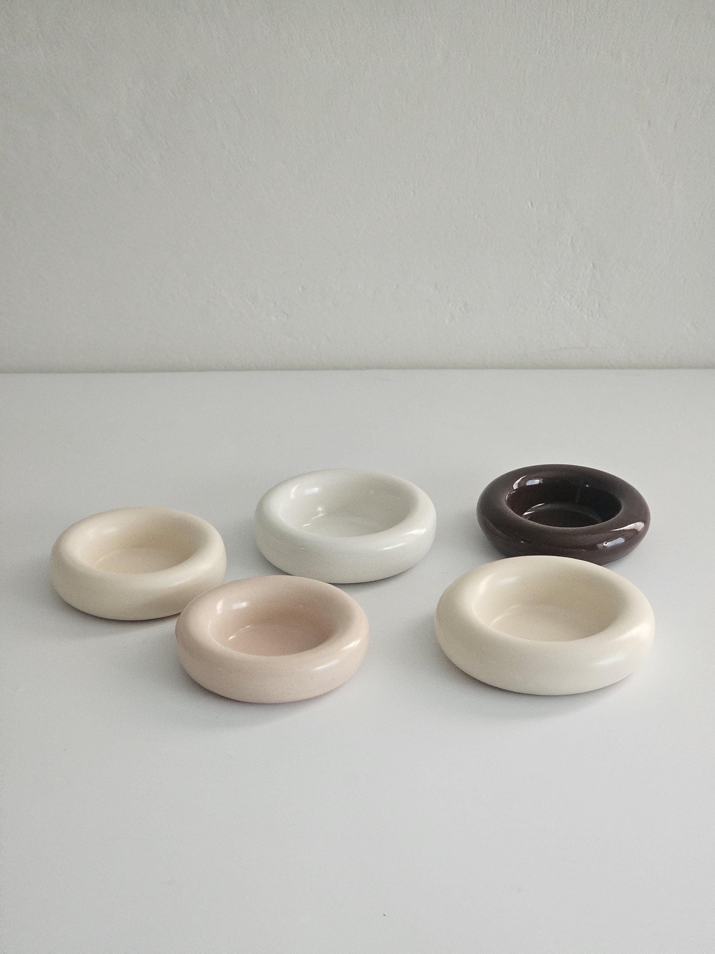 Handmade Ceramic Donut Bowl: Bubble Dish, Ring & Jewelry Holder
