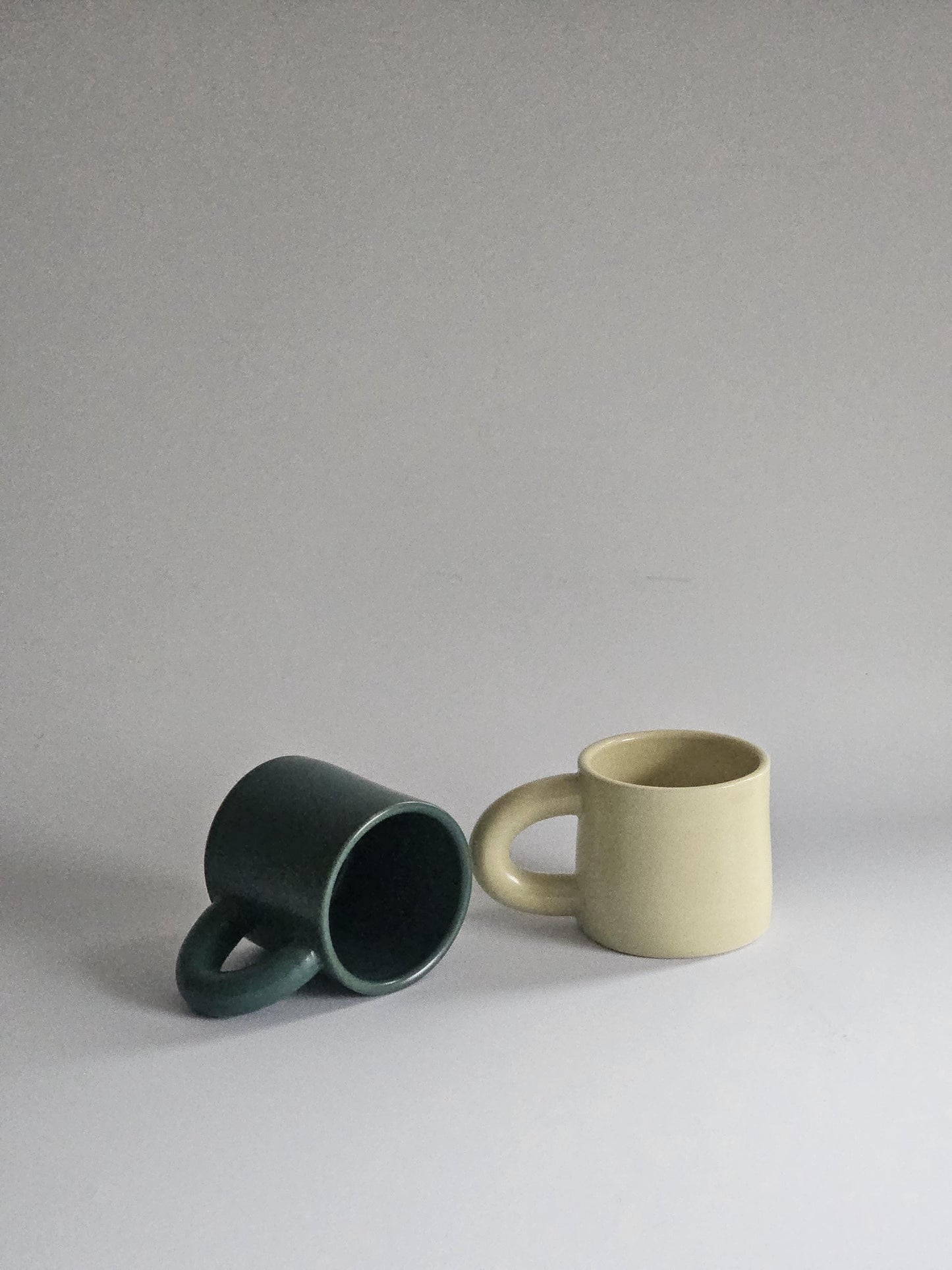 Handmade Chunky Ceramic Mug: Custom Pastel Coffee Mug