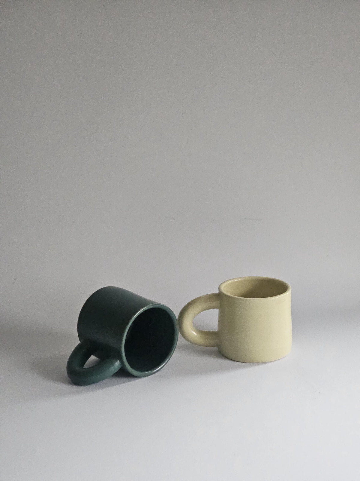 Handmade Chunky Ceramic Mug: Custom Pastel Coffee Mug