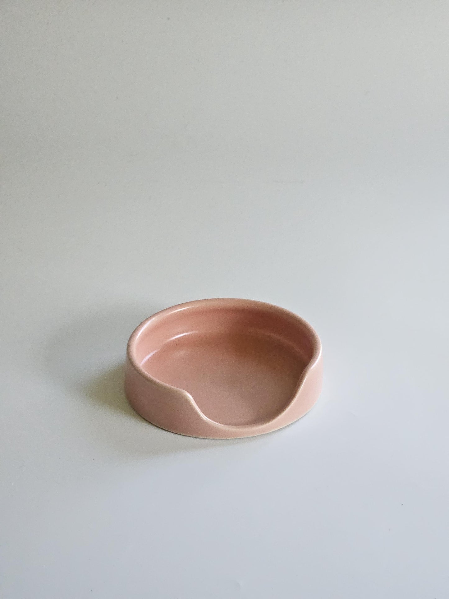 Handmade Ceramic Spoon Rest • Wheel Thrown Pottery, Minimal Kitchen Decor