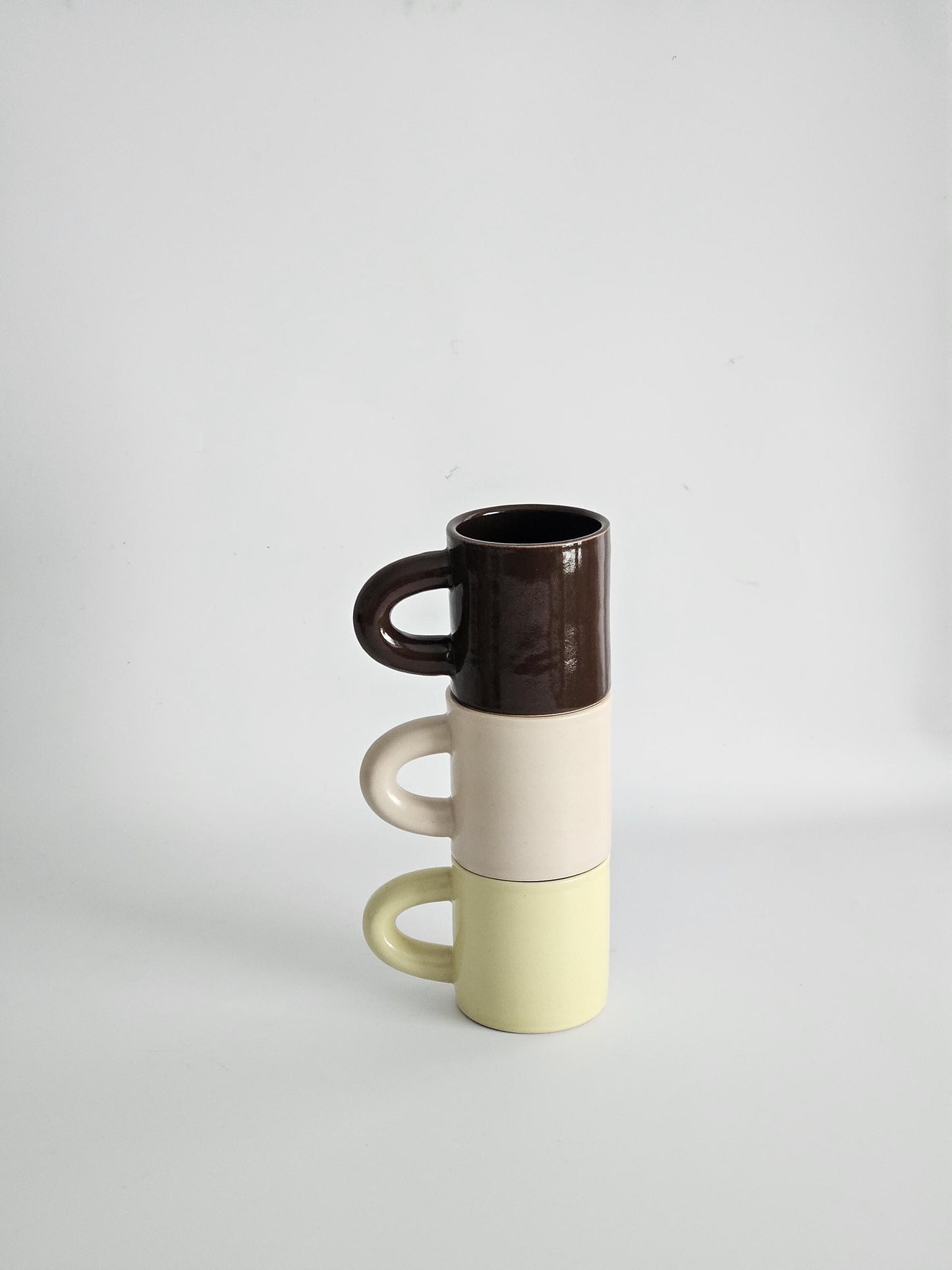 Chunky Handmade Ceramic Coffee Mug • Wheel-Thrown Pottery