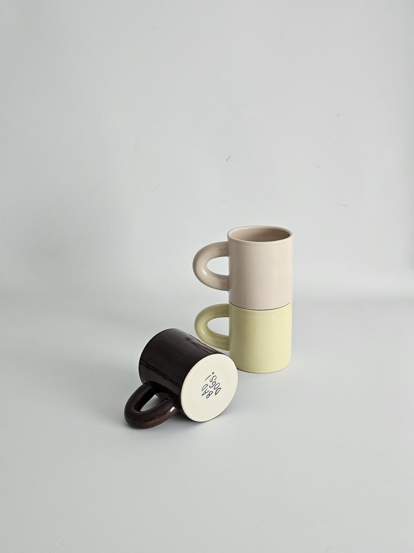 Chunky Handmade Ceramic Coffee Mug • Wheel-Thrown Pottery