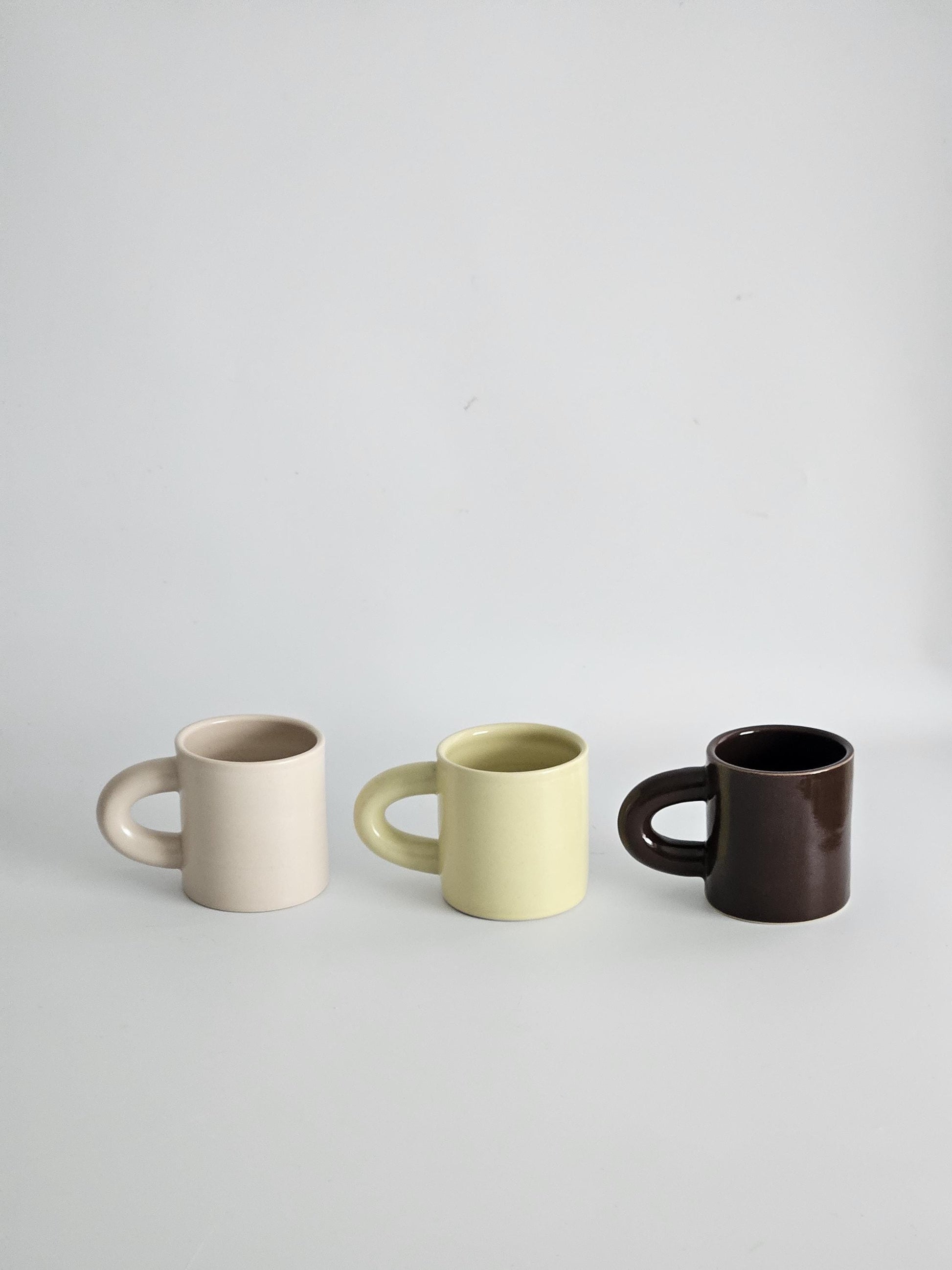 Chunky Handmade Ceramic Coffee Mug • Wheel-Thrown Pottery