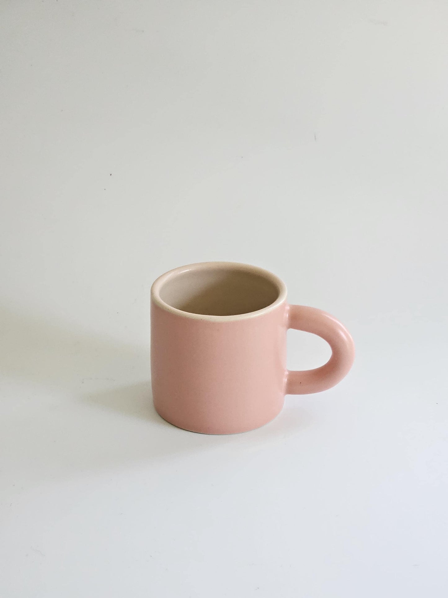 Inside Out Mug, Two-Toned (Ready to Ship) • Handmade Colorful Ceramic • Color Block Coffee Mug • Pottery