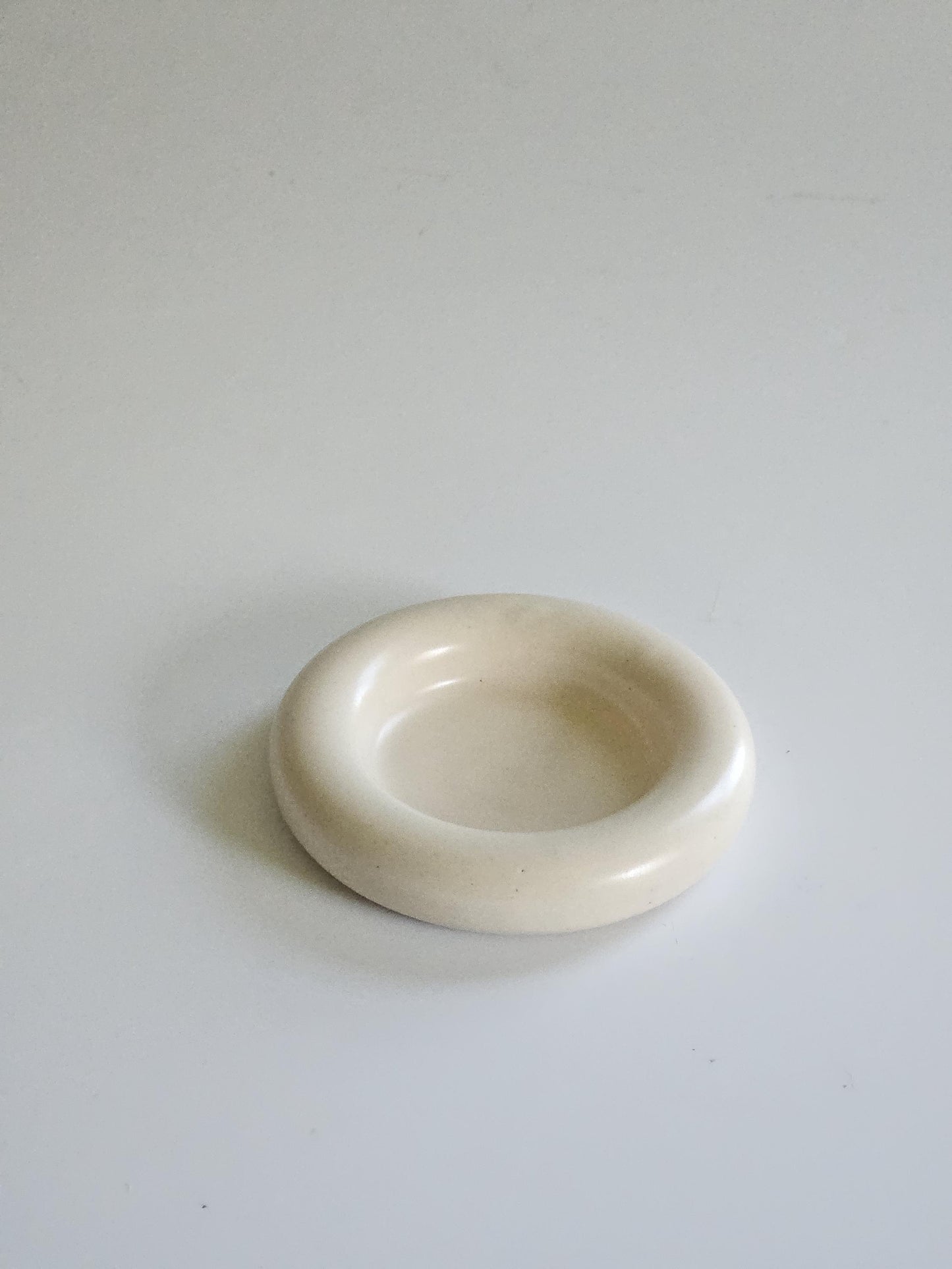Handmade Ceramic Donut Dish: Colorful Bubble Plate - Ring Holder