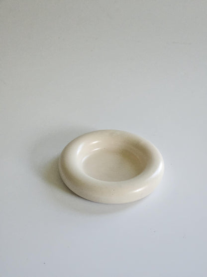 Handmade Ceramic Donut Dish: Colorful Bubble Plate - Ring Holder
