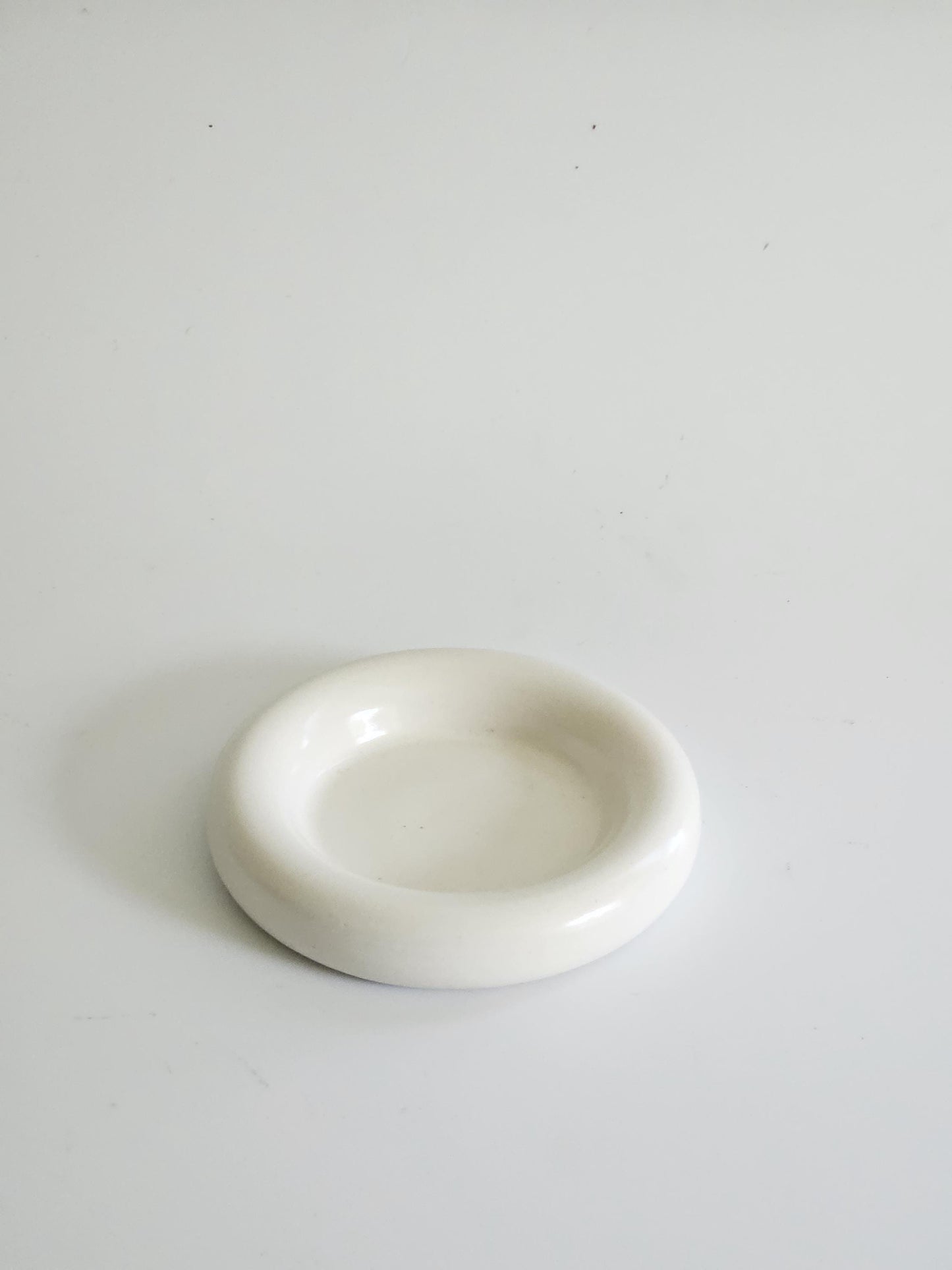 Handmade Ceramic Donut Dish: Colorful Bubble Plate - Ring Holder