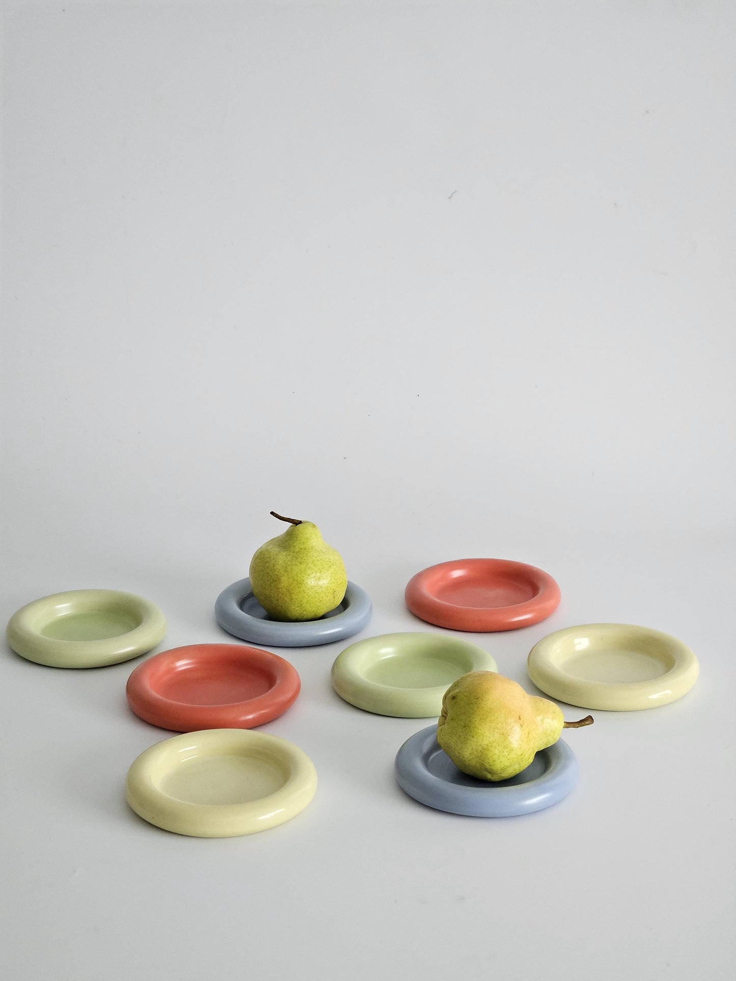 Donut Dish (Made to Order) • Handmade Colorful Ceramic • Bubble Plate
