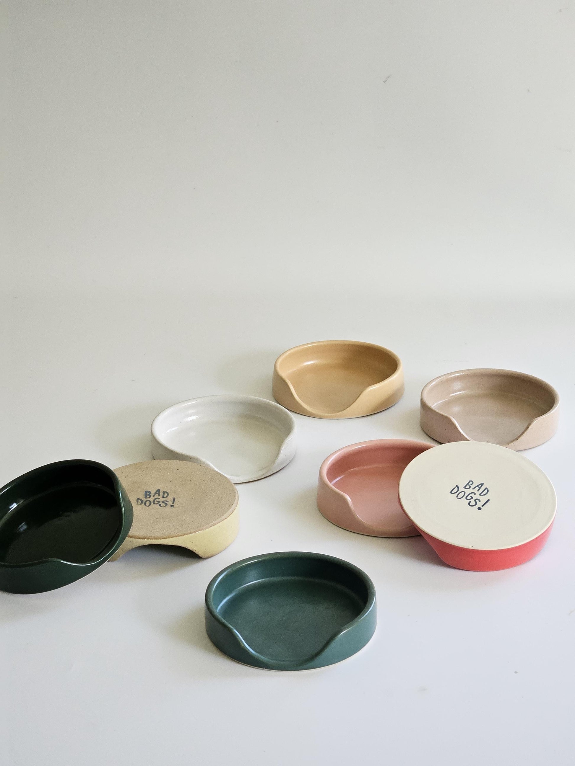 Handmade Ceramic Spoon Rest • Wheel Thrown Pottery, Minimal Kitchen Decor