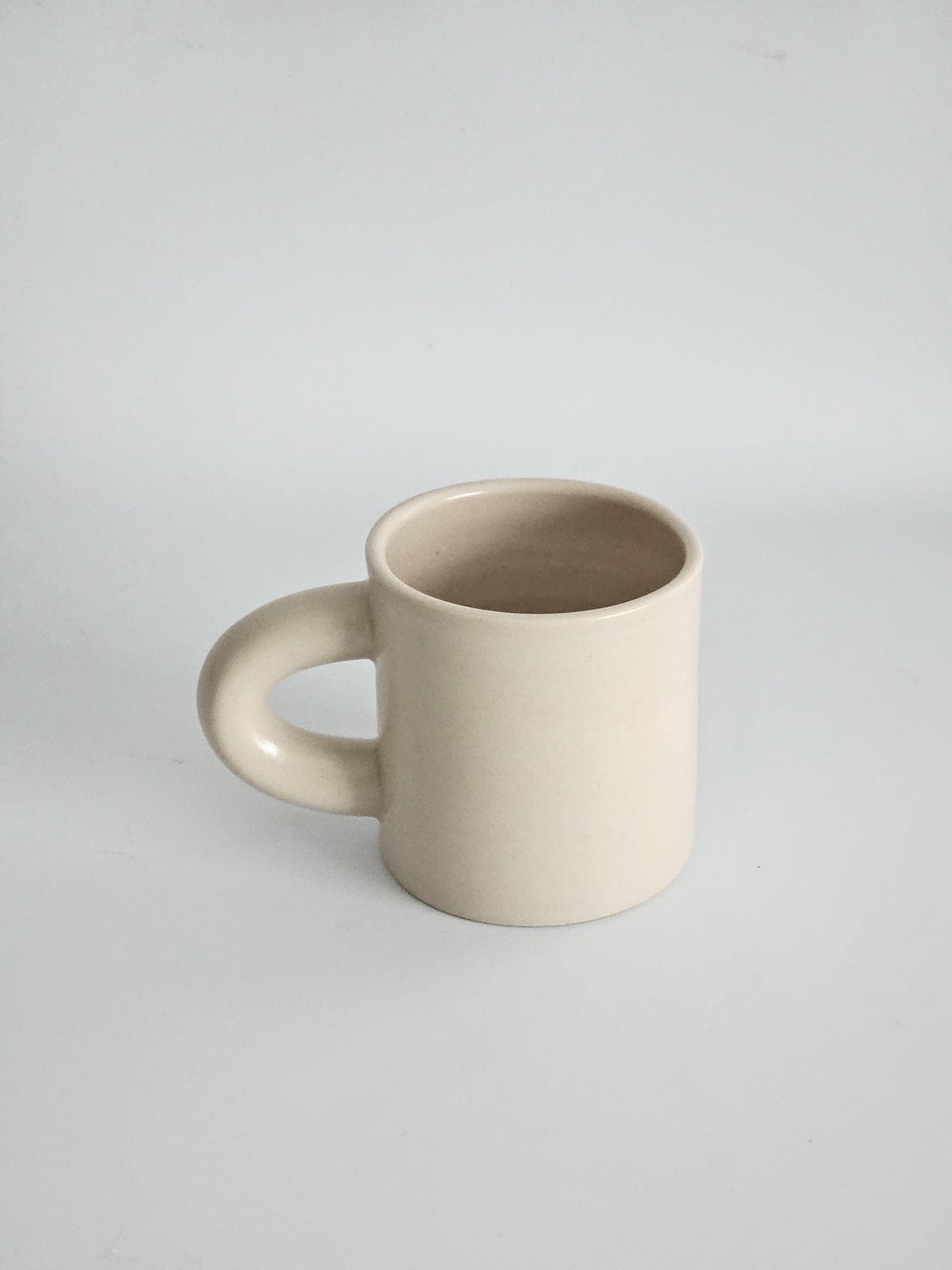 Chunky Handmade Ceramic Coffee Mug • Wheel-Thrown Pottery