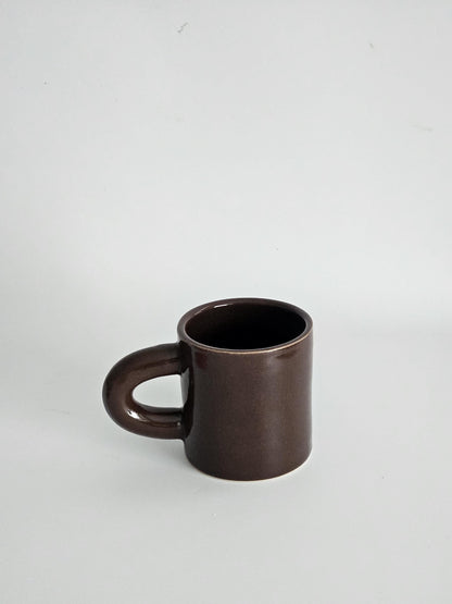Chunky Handmade Ceramic Coffee Mug • Wheel-Thrown Pottery
