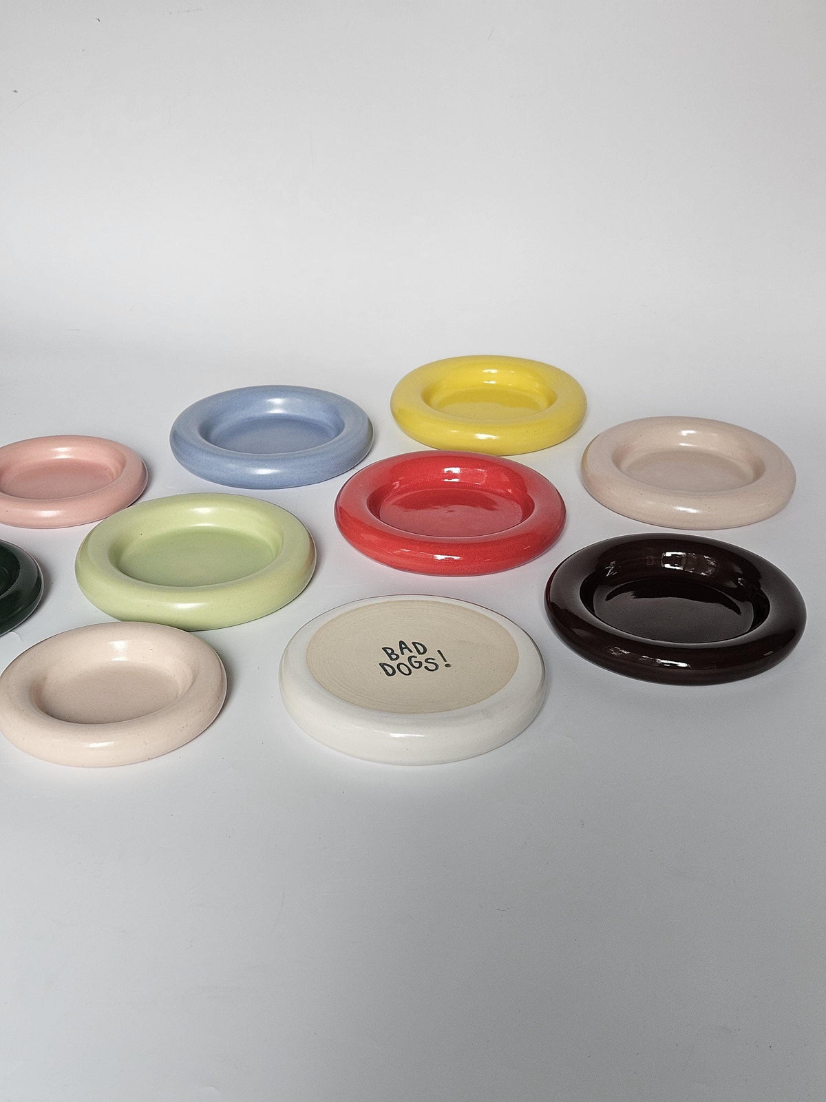 Donut Dish (Made to Order) • Handmade Colorful Ceramic • Bubble Plate
