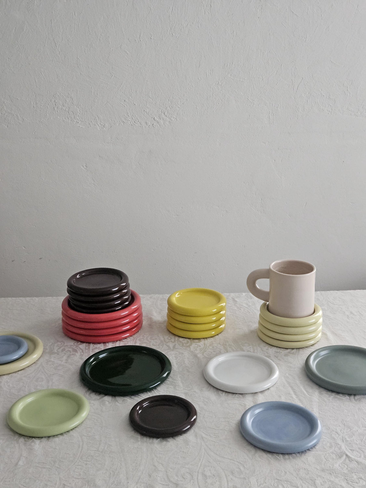 Chunky Plate (Made to Order) • Handmade Colorful Ceramic • Bubble Dish
