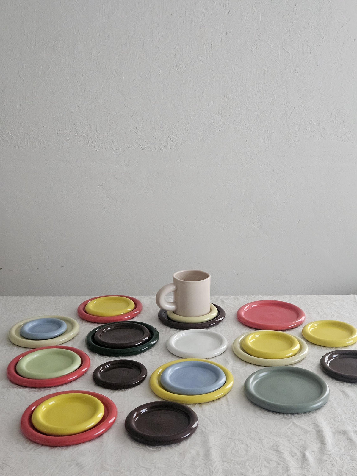 Chunky Plate (Made to Order) • Handmade Colorful Ceramic • Bubble Dish