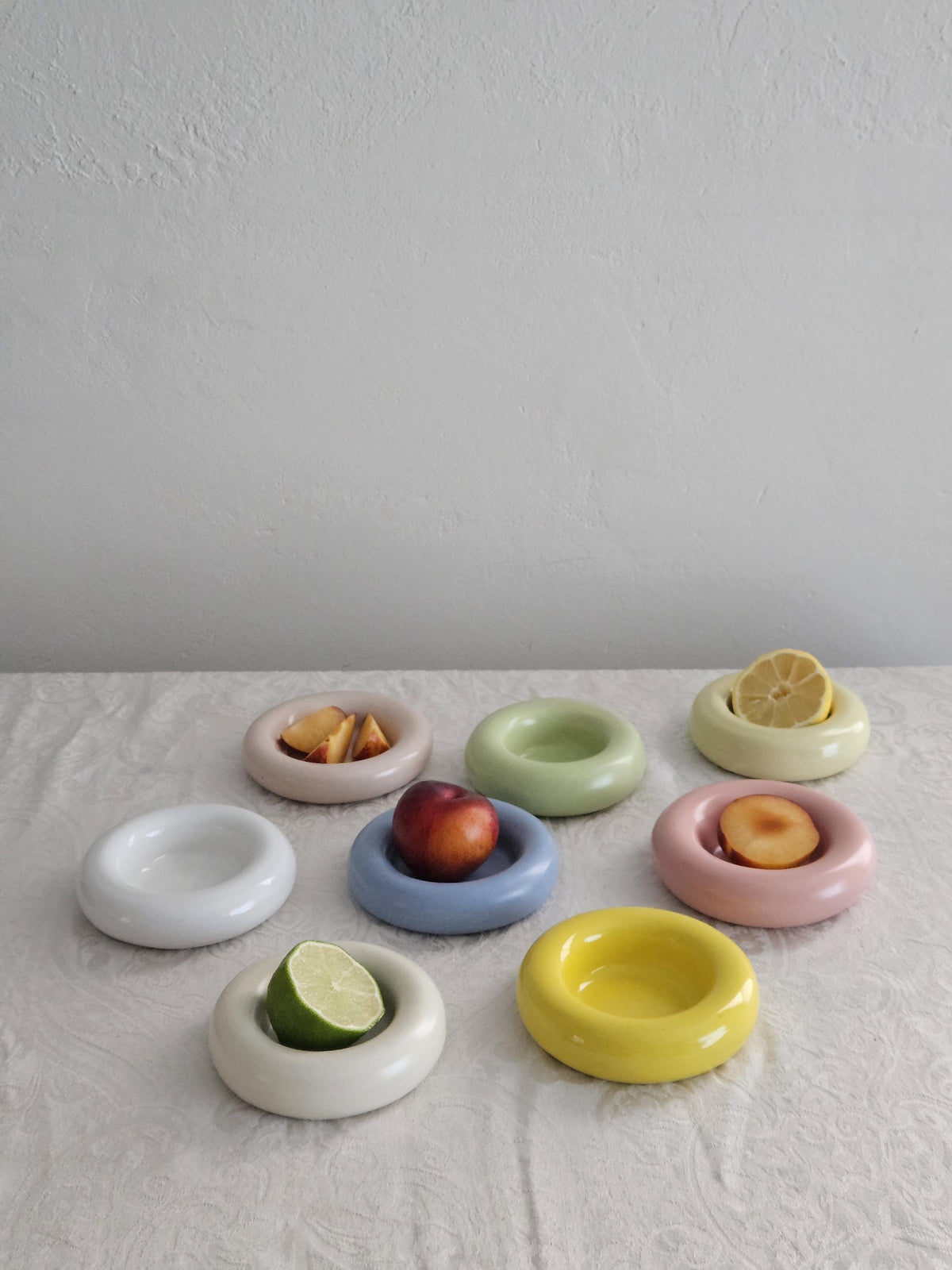 Handmade Ceramic Donut Bowl: Bubble Dish, Ring & Jewelry Holder