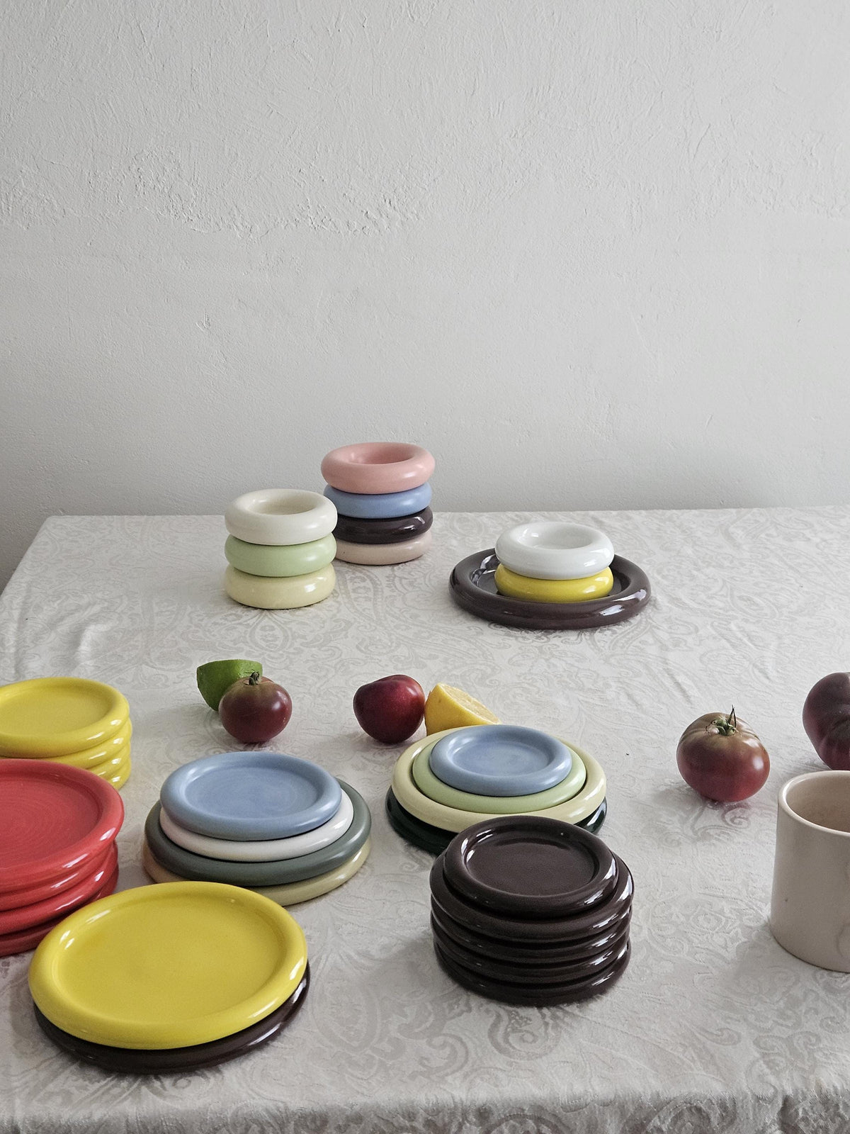 Handmade Ceramic Donut Bowl: Bubble Dish, Ring & Jewelry Holder