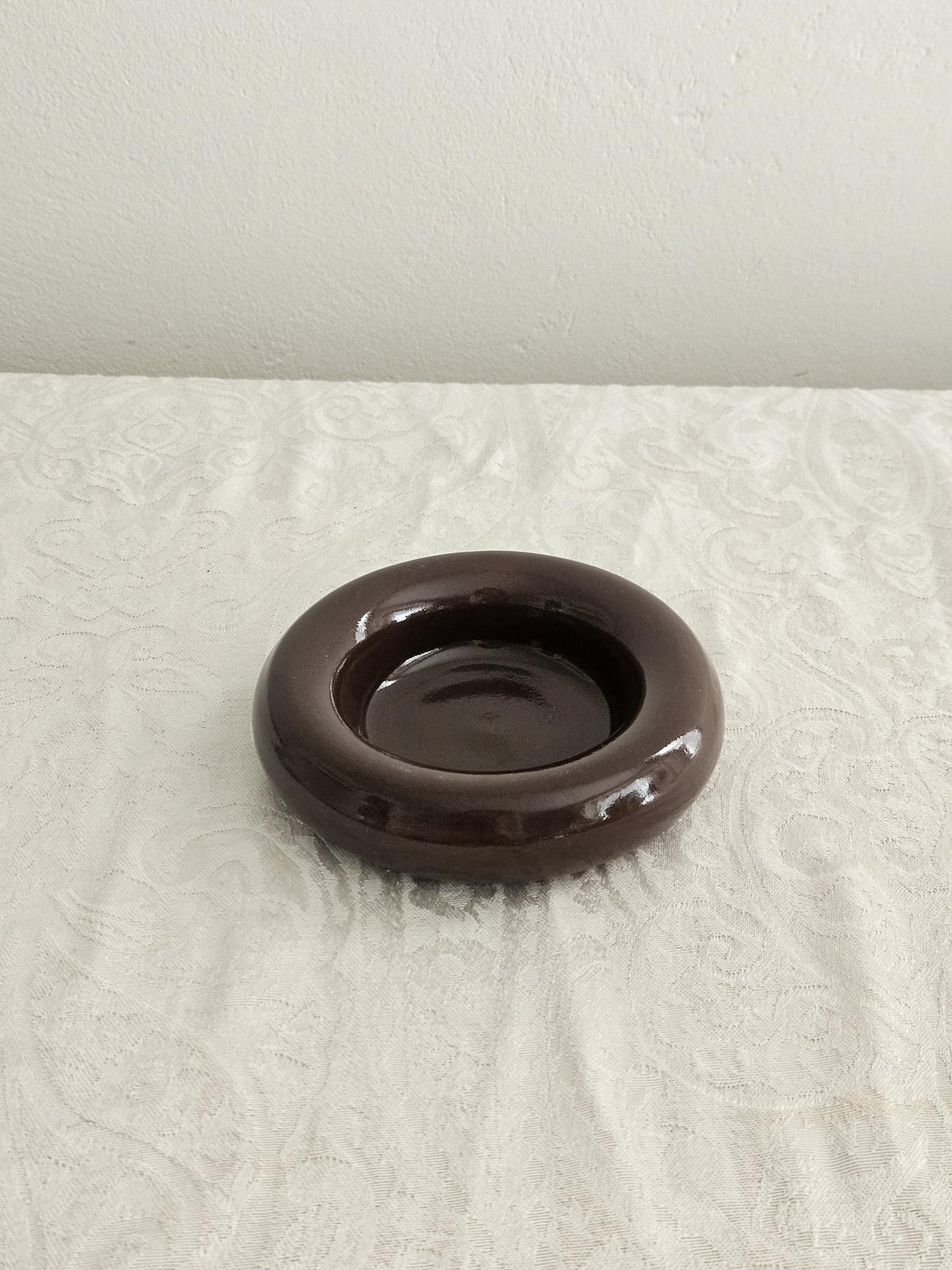 Handmade Ceramic Donut Bowl: Bubble Dish, Ring & Jewelry Holder
