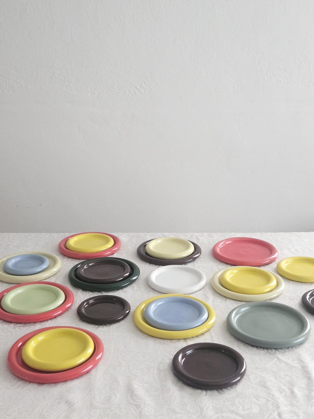 Chunky Plate (Made to Order) • Handmade Colorful Ceramic • Bubble Dish